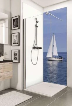 Schulte Decodesign Duschrückwand Foto Segelboot