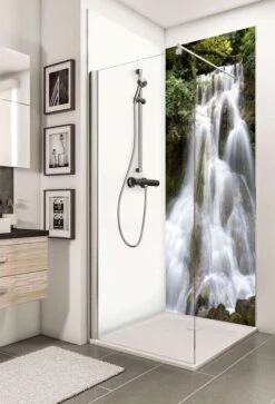 Schulte Decodesign Duschrückwand Foto Wasserfall