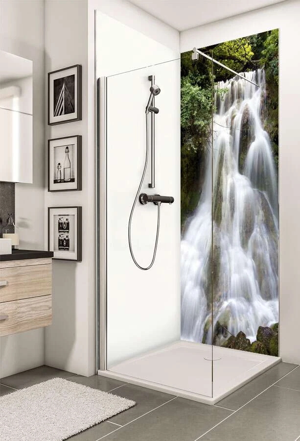 Schulte Decodesign Duschrückwand Foto Wasserfall 1 Schulte Decodesign Duschrückwand Foto Wasserfall