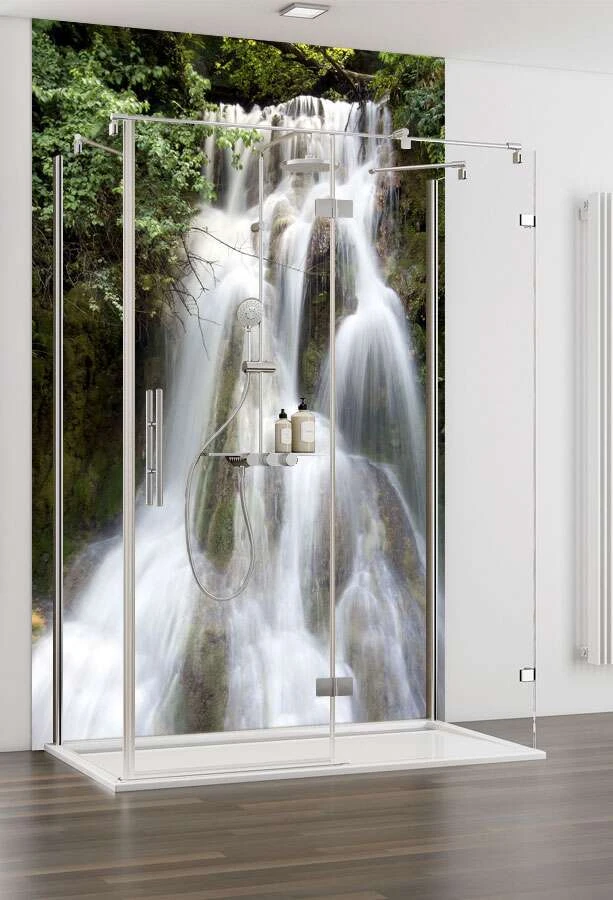 Schulte Decodesign Duschrückwand Foto Wasserfall 2 Schulte Decodesign Duschrückwand Foto Wasserfall – Bild 2