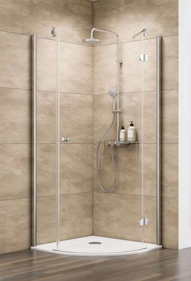 Schulte MasterClass Runddusche 3-teilig Radius 550 Mm 1 Schulte MasterClass Runddusche 3-teilig Radius 550 Mm