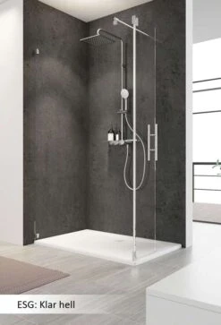 Schulte Davita Duschwand Walk In Mit Pendelndem Nebenteil 8 Mm 11 Schulte Davita Duschwand Walk In Mit Pendelndem Nebenteil 8 Mm -Schulte 1674 3