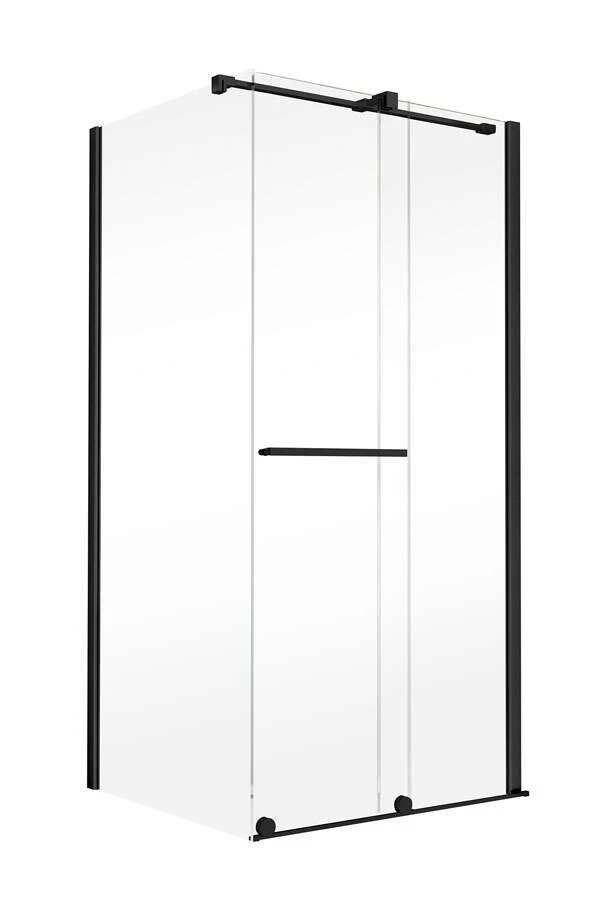 Schulte Toura Schiebetür Rollen Unten Inkl. Seitenwand 8 Mm Express Plus Black Style 2 Schulte Toura Schiebetür Rollen Unten Inkl. Seitenwand 8 Mm Express Plus Black Style – Bild 2