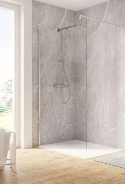 Schulte Garant 2.0 Duschwand Walk In Mit Stabilisationsbügel