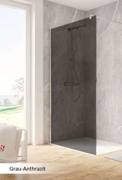 Schulte Garant 2.0 Duschwand Walk In Mit Stabilisationsbügel -Schulte 18526 5