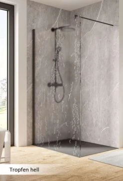 Schulte Garant 2.0 Duschwand Walk In Mit Stabilisationsbügel Black Style 17 Schulte Garant 2.0 Duschwand Walk In Mit Stabilisationsbügel Black Style -Schulte 18527 10