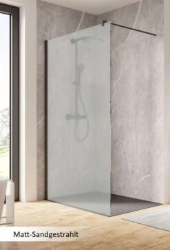 Schulte Garant 2.0 Duschwand Walk In Mit Stabilisationsbügel Black Style 15 Schulte Garant 2.0 Duschwand Walk In Mit Stabilisationsbügel Black Style -Schulte 18527 8