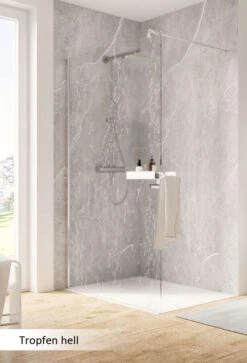 Schulte Garant 2.0 Duschwand Walk In Mit Ablage -Schulte 18528 10