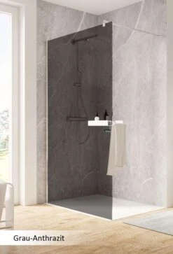 Schulte Garant 2.0 Duschwand Walk In Mit Ablage -Schulte 18528 5