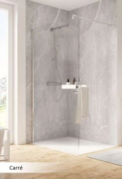 Schulte Garant 2.0 Duschwand Walk In Mit Ablage -Schulte 18528 7