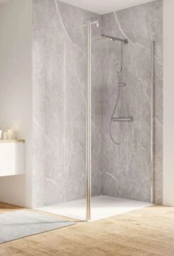 Schulte Garant 2.0 Duschwand Walk In Mit Beweglichem Element