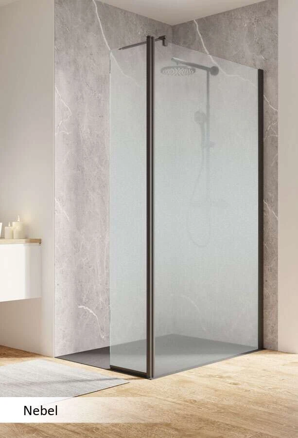 Schulte Garant 2.0 Duschwand Walk In Mit Beweglichem Element Black Style 9 Schulte Garant 2.0 Duschwand Walk In Mit Beweglichem Element Black Style – Bild 9