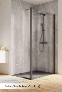 Schulte Garant 2.0 Duschwand Walk In Mit Beweglichem Element Black Style 13 Schulte Garant 2.0 Duschwand Walk In Mit Beweglichem Element Black Style -Schulte 18531 6