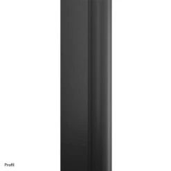 Schulte Komfort Badewannenfaltwand 2-teilig Black Style Dekor Querstreifen -Schulte 18922 4