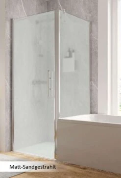 Schulte Garant 2.0 Drehtür Mit Verkürzter Seitenwand Auf Badewanne -Schulte 18923 6