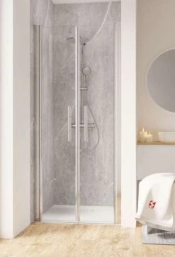 Schulte Garant 2.0 Pendeltür In Nische 2-teilig