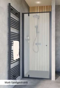 Schulte Trend 2.0 Drehtür In Nische Black Style -Schulte 19206 5