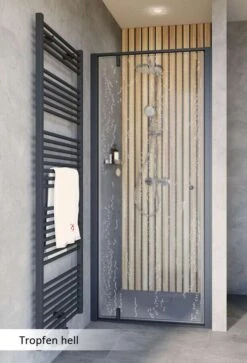 Schulte Trend 2.0 Drehtür In Nische Black Style -Schulte 19206 6