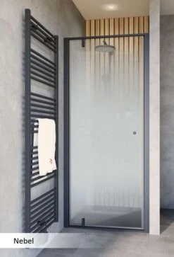 Schulte Trend 2.0 Drehtür In Nische Black Style -Schulte 19206 7