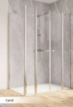 Schulte Garant 2.0 Pendeltür Mit Seitenwand 4-teilig -Schulte 19210 4