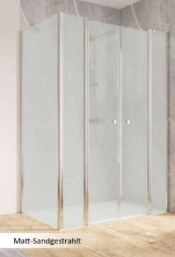 Schulte Garant 2.0 Pendeltür Mit Seitenwand 4-teilig -Schulte 19210 5