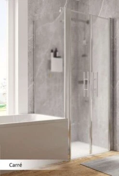 Schulte Garant 2.0 Pendeltür Inklusive Verkürzter Seitenwand 2-teilig -Schulte 19212 4