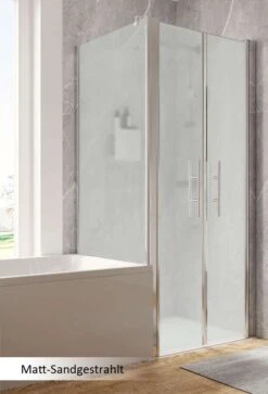 Schulte Garant 2.0 Pendeltür Inklusive Verkürzter Seitenwand 2-teilig -Schulte 19212 5