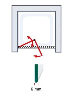 Schulte Garant 2.0 Drehfalttür In Nische Black Style -Schulte 19215 7