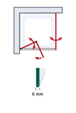 Schulte Garant 2.0 Drehfalttür Inklusive Schwenkbare Seitenwand 7 Schulte Garant 2.0 Drehfalttür Inklusive Schwenkbare Seitenwand -Schulte 19277 3