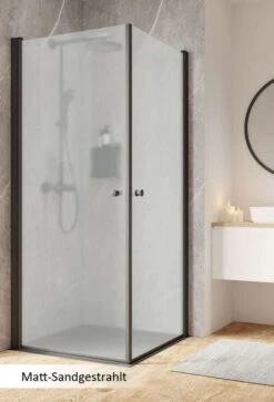 Schulte Garant 2.0 Eckeinstieg 2-teilig Black Style -Schulte 19304 4