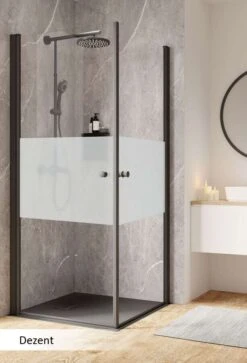 Schulte Garant 2.0 Eckeinstieg 2-teilig Black Style -Schulte 19304 5