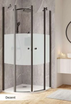 Schulte Garant 2.0 Runddusche 4-teilig Black Style -Schulte 19314 2