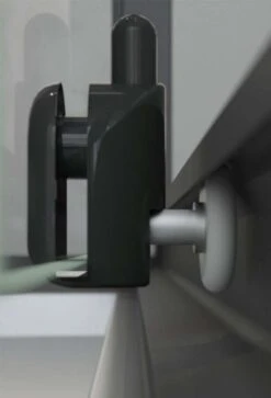 Schulte Komplettduschkabine Black Bali Mit Schiebetür 850 X 1150 Mm, Höhe 2150 Mm -Schulte 19321 10