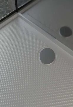 Schulte Komplettduschkabine Black Bali Mit Schiebetür 850 X 1150 Mm, Höhe 2150 Mm -Schulte 19321 2