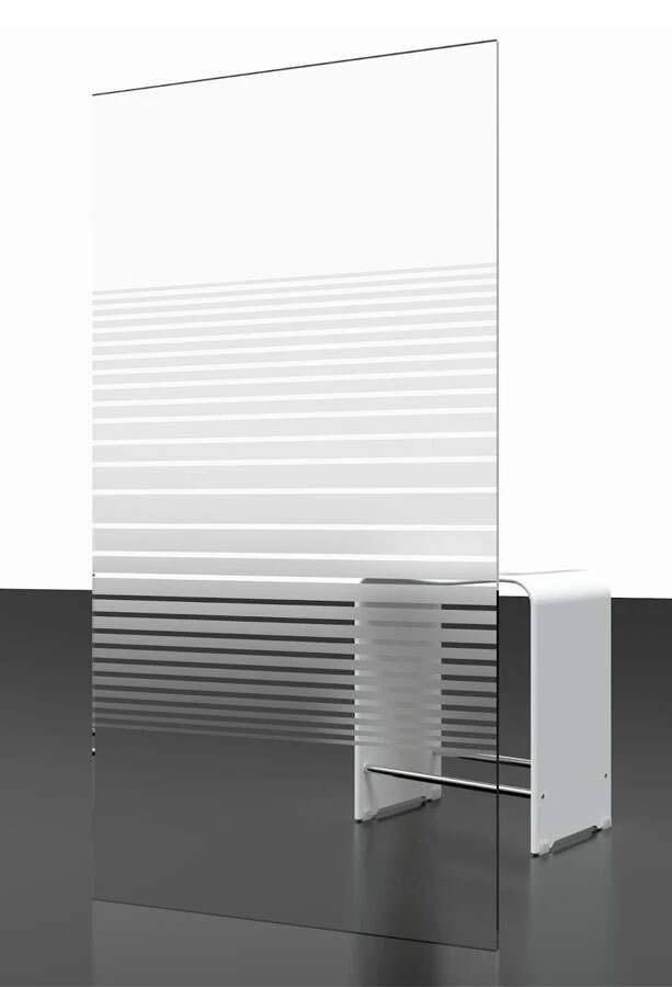 Schulte Sunny Eckeinstieg 2-teilig Promo Querstreifen Silberfarben Variabel 75-90 Cm 2 Schulte Sunny Eckeinstieg 2-teilig Promo Querstreifen Silberfarben Variabel 75-90 Cm – Bild 2