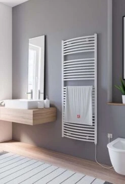 Schulte Badheizkörper Europa Steckerfertig, Heizstab 1, Version Rechts