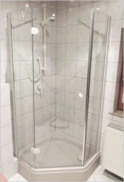 Schulte MasterClass Fünfeckdusche 3-teilig / 4-teilig -Schulte 19 3