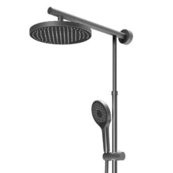 Schulte DuschMaster Rain Mit Thermostat Rund Gunmetal -Schulte 20445 2