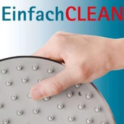 Schulte Classic Plus Kopfbrause Eckig 250 Mm Messing Verchromt Flach -Schulte 2057 2