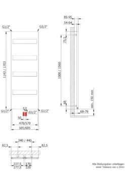 Schulte Badheizkörper Turin 10 Schulte Badheizkörper Turin -Schulte 2812 3