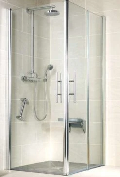 Schulte Garant Eckeinstieg Kombination Aus Delta / Delta Lux II 3-teilig