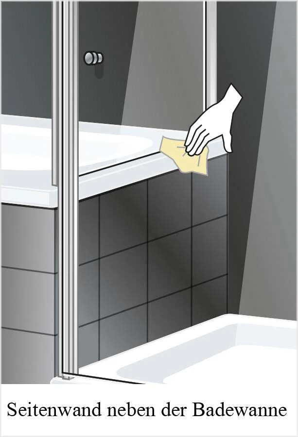 Schulte Garant U-Kabine Pendeltür 2-teilig Inklusive Zwei Seitenwände 3 Schulte Garant U-Kabine Pendeltür 2-teilig Inklusive Zwei Seitenwände – Bild 3