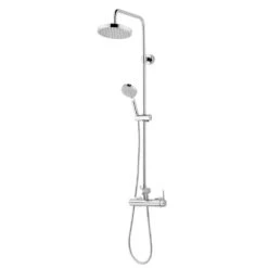 Schulte Duschmaster Rain III Modern Rund Mit Einhebelmischer