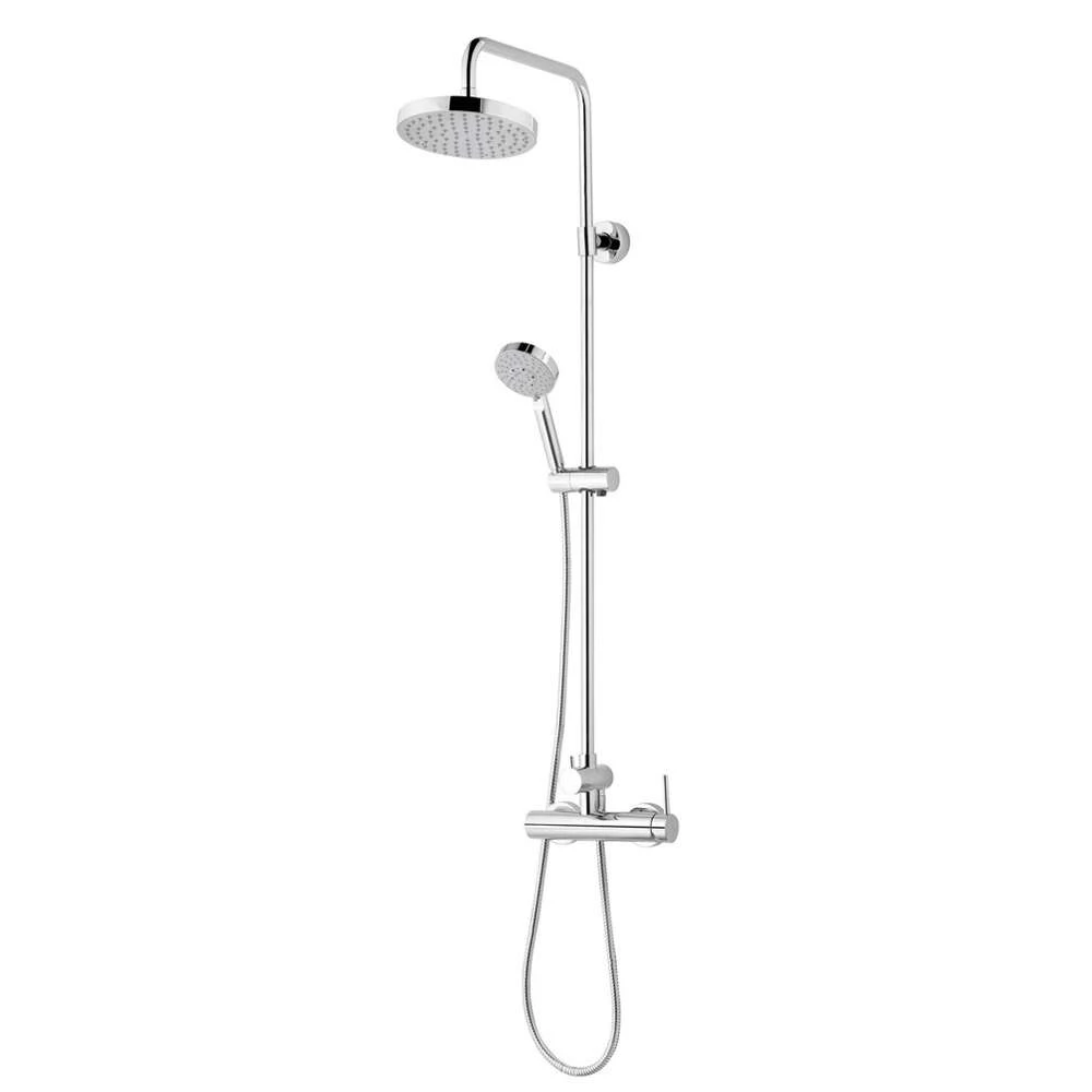 Schulte Duschmaster Rain III Modern Rund Mit Einhebelmischer 1 Schulte Duschmaster Rain III Modern Rund Mit Einhebelmischer