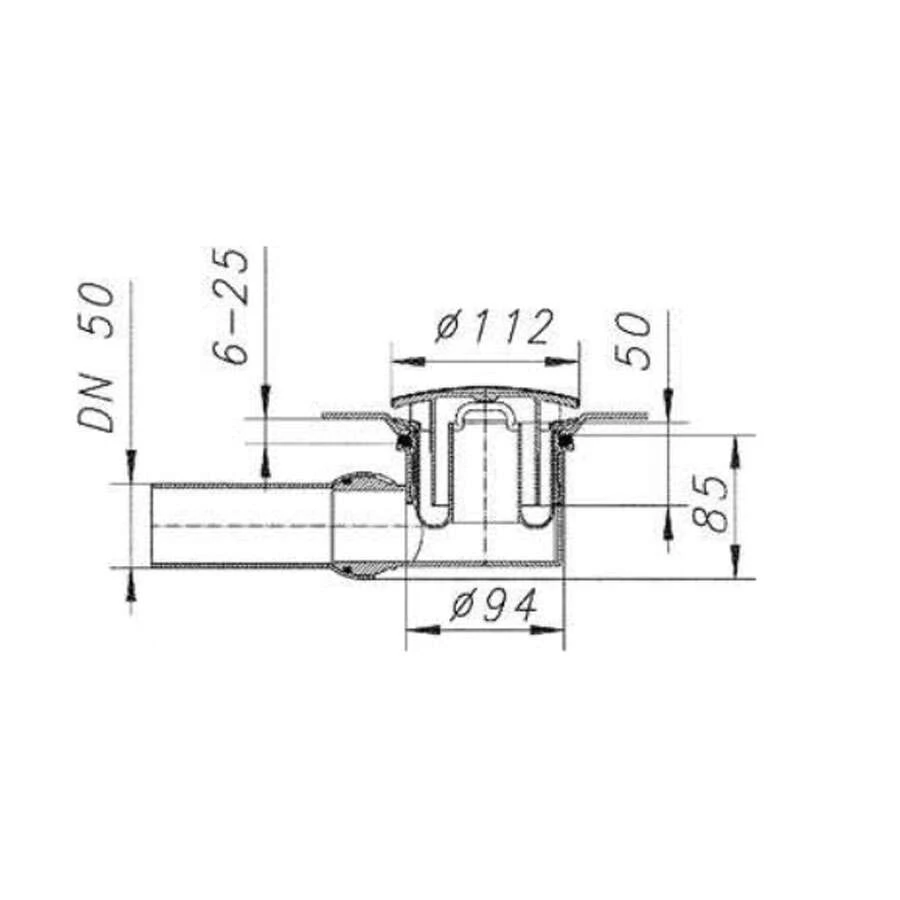 Schulte Duschwanne Plan, Quadrat 4 Schulte Duschwanne Plan, Quadrat – Bild 4
