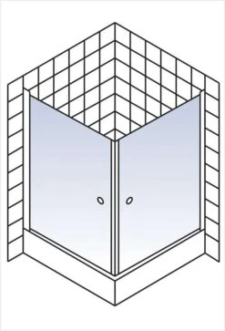 Schulte Garant Eckeinstieg Delta 2-teilig -Schulte 31 4