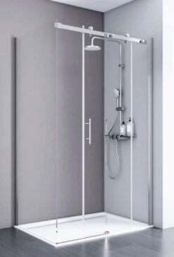 Schulte Alexa Style 2.0 Schiebetür-Gleittür Inklusive Seitenwand