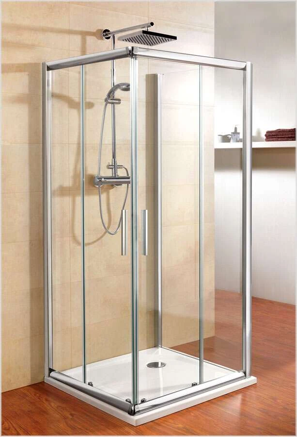 Schulte Kristall/Trend U-Kabine Eckeinstieg II Inklusive Seitenwand 1 Schulte Kristall/Trend U-Kabine Eckeinstieg II Inklusive Seitenwand