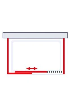 Schulte Kristall/Trend U-Kabine Gleittür 2-teilig 9 Schulte Kristall/Trend U-Kabine Gleittür 2-teilig -Schulte 3239 4
