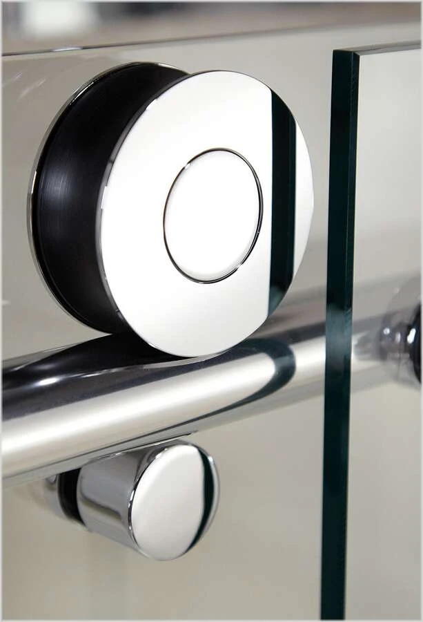 Schulte MasterClass U-Kabine Schiebetür Gleittür Spiegelglas 8 Mm 3 Schulte MasterClass U-Kabine Schiebetür Gleittür Spiegelglas 8 Mm – Bild 3